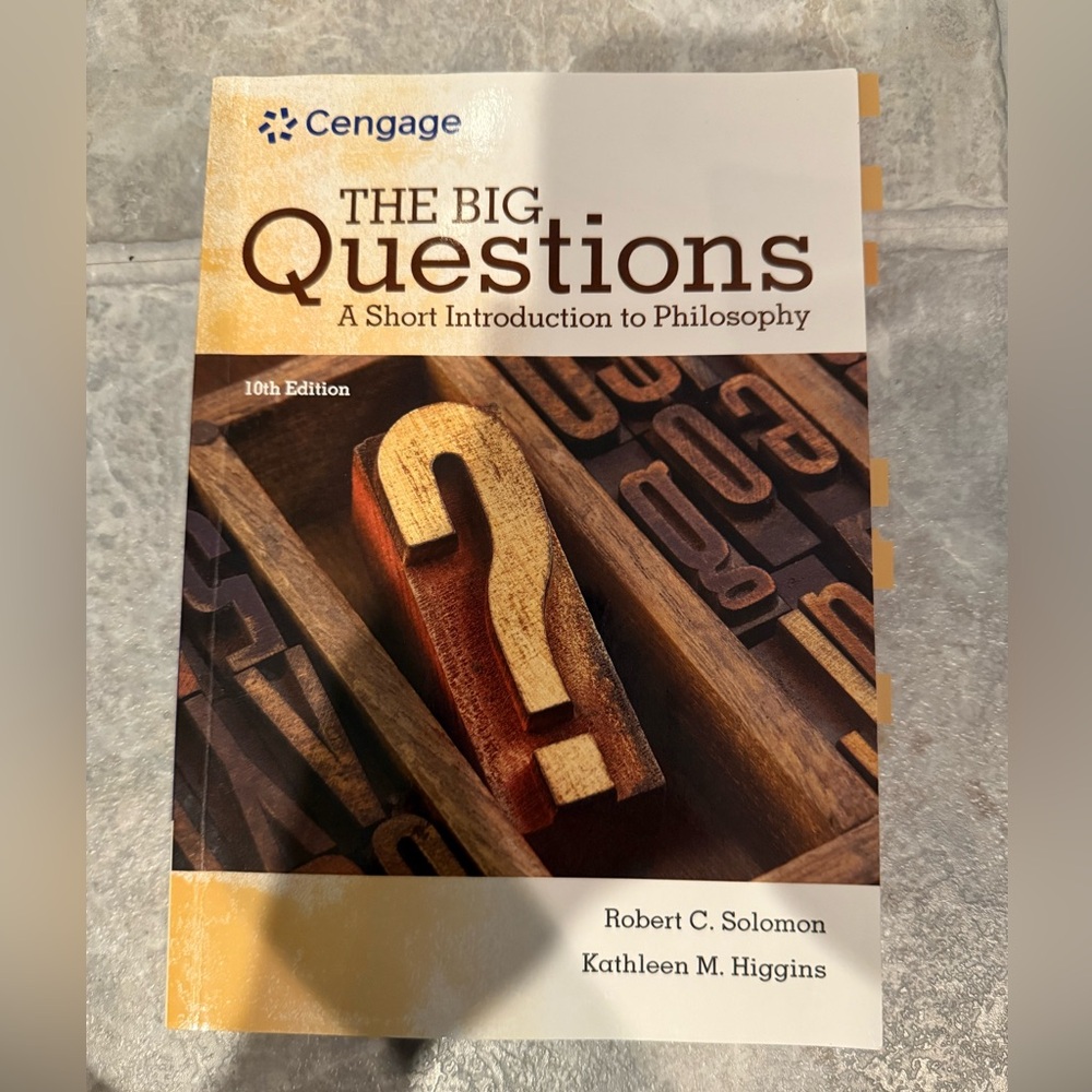 THE BIG QUESTIONS